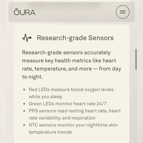 Oura Ring Gen 3 Heritage Silver Smart Ring in Size 8 •
WITH Charger - Picture 8 of 16